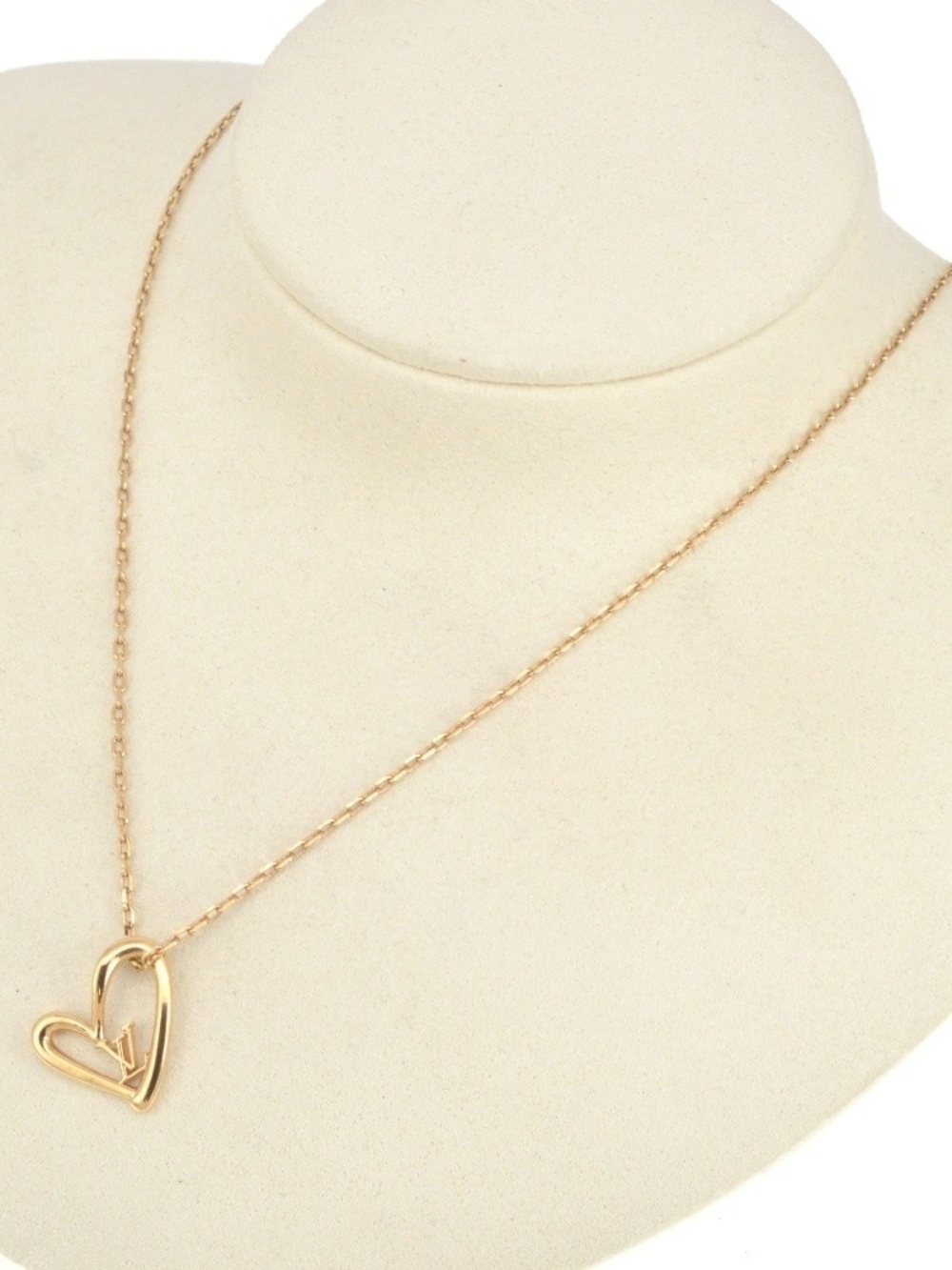 EUC Louis Vuitton Falling In Love Heart Pendant Necklace!